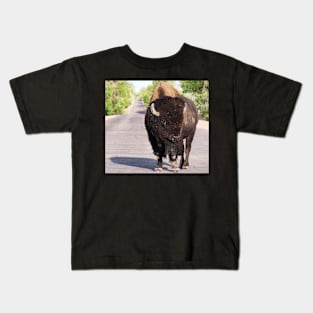 American Bison Kids T-Shirt